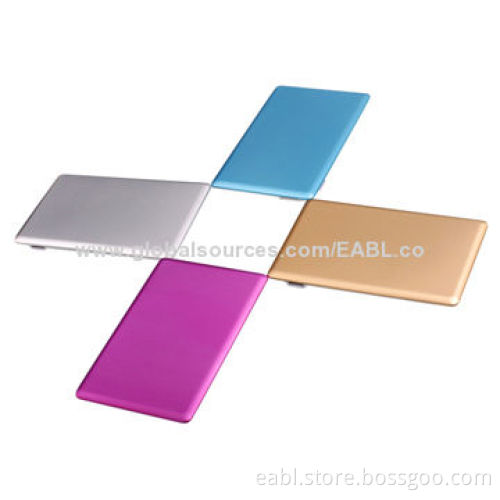 Business card power bank, 1,400mAh/A Grade Li-polymer Battery, OEM/ODM, LED IndicatorNew